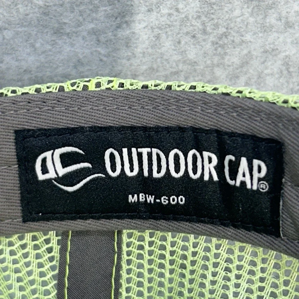 Consolidated Land Services Outdoor Cap Mesh Trucker Snapback Hat Grey